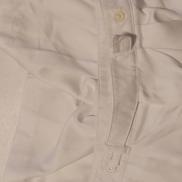 Women's vintage high-waisted white shorts - Picture 5 of 6